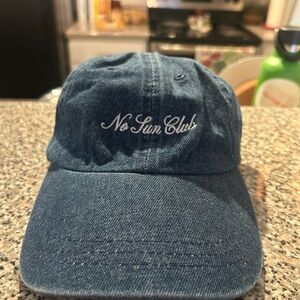Blue Denim Cap